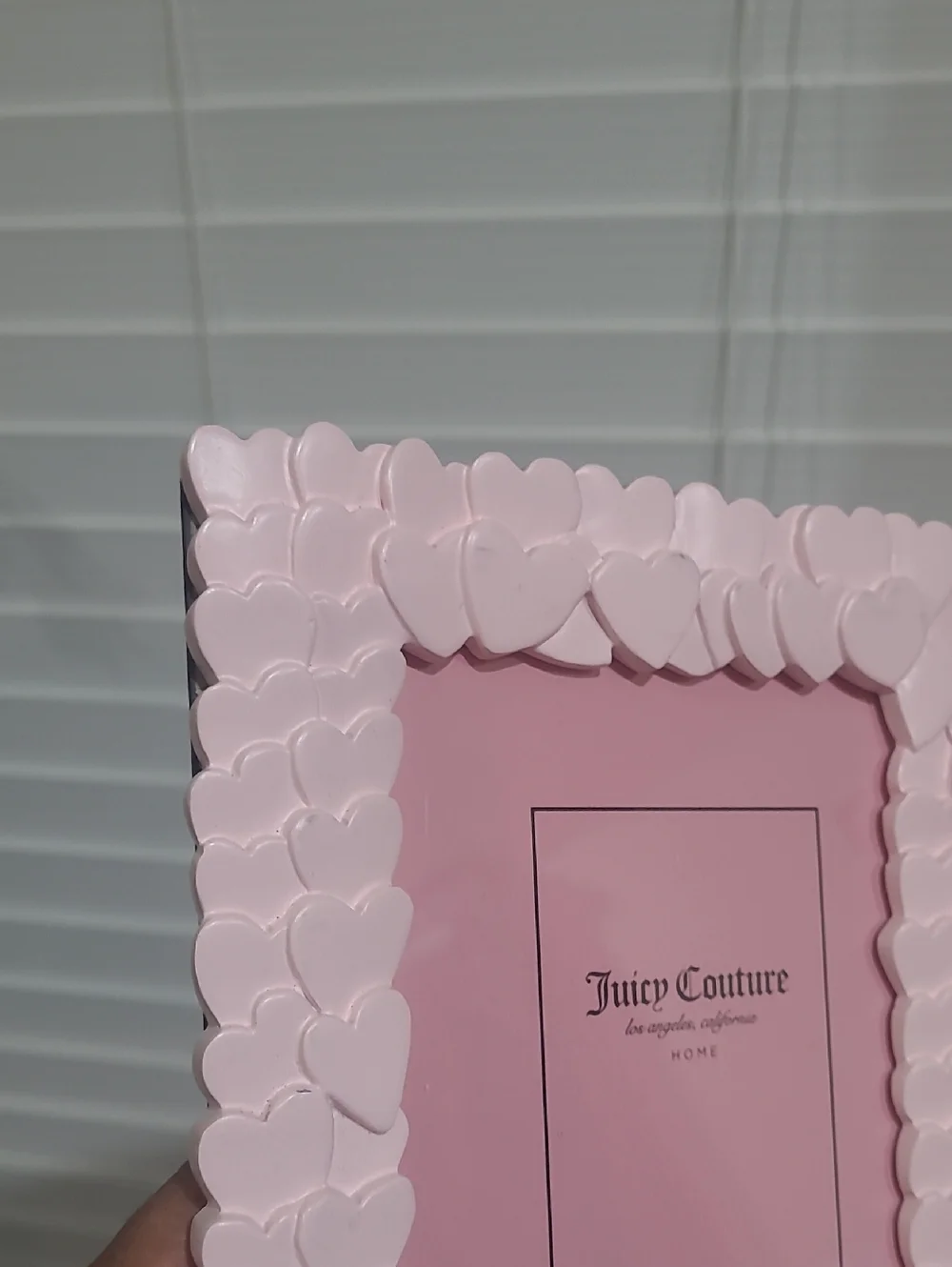 Juicy Couture Pink Heart Picture Frame - 5x7